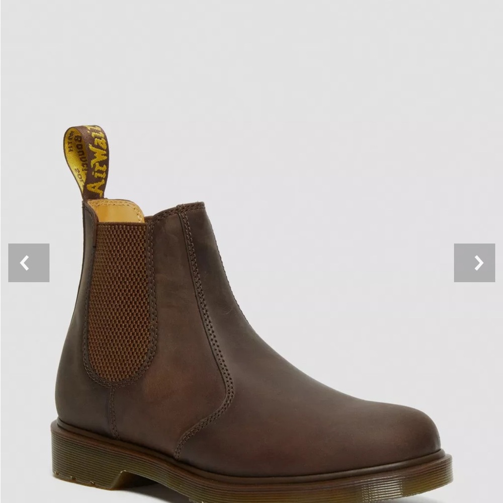 Dr. Martens Brown Leather Chelsea Boots